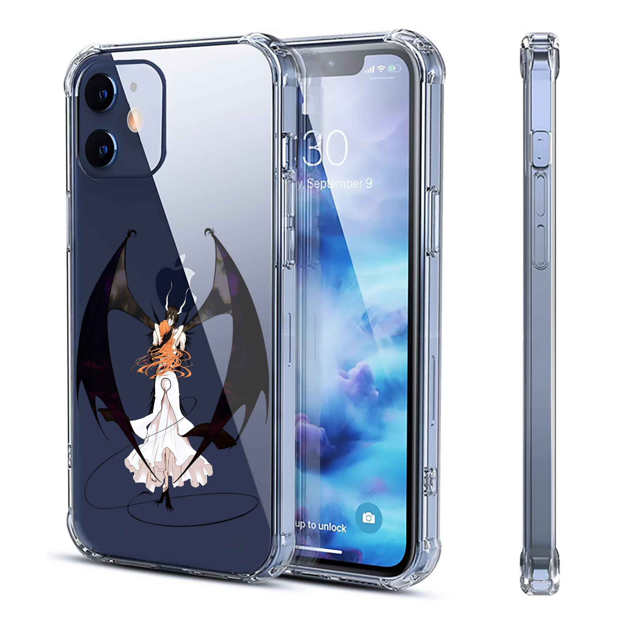 （画像用） ブリーチ ウルキオラ·シファー BLEACH Ulquiorra cifer 【iPhone 12シリーズ対応】透明スマホケース（クリアソフトケース）